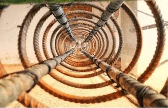 Canastilla para pilotes de cimentación