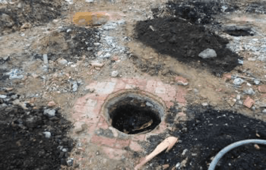 Prehueco para pilotes manuales