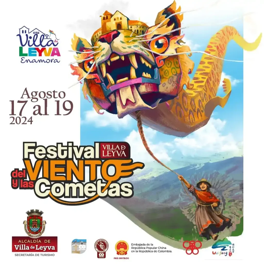 Festival de cometas Villa de Leyva Programación 2024 🪁